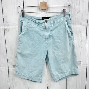 American Eagle 26" EXTREME FLEX SLIM Powder Pastel Blue Women's Bermuda Shorts